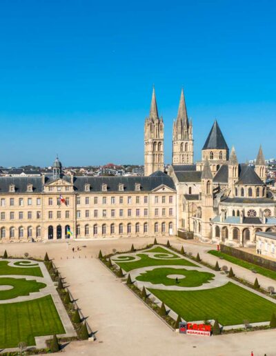 photo drone mairie caen